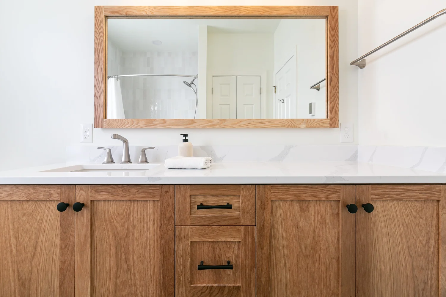 Additional view of the renewed room from Bathroom Remodel — Holly Grove Williamsburg Virginia by VanFleet Homes