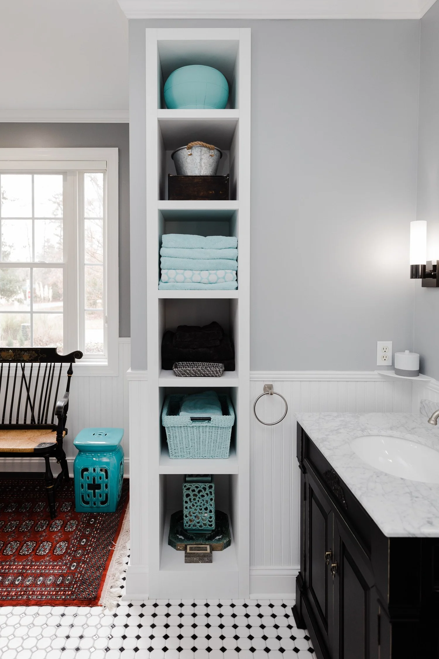 Alternate angle showing the completed construction from Bathroom Remodel — Greensprings West Williamsburg Virginia — Project 3 by VanFleet Homes