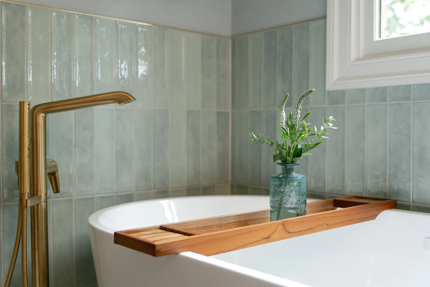 Closer perspective on the finish work from Bathroom Remodel — Ford’s Colony Williamsburg Virginia — Project 1 by VanFleet Homes