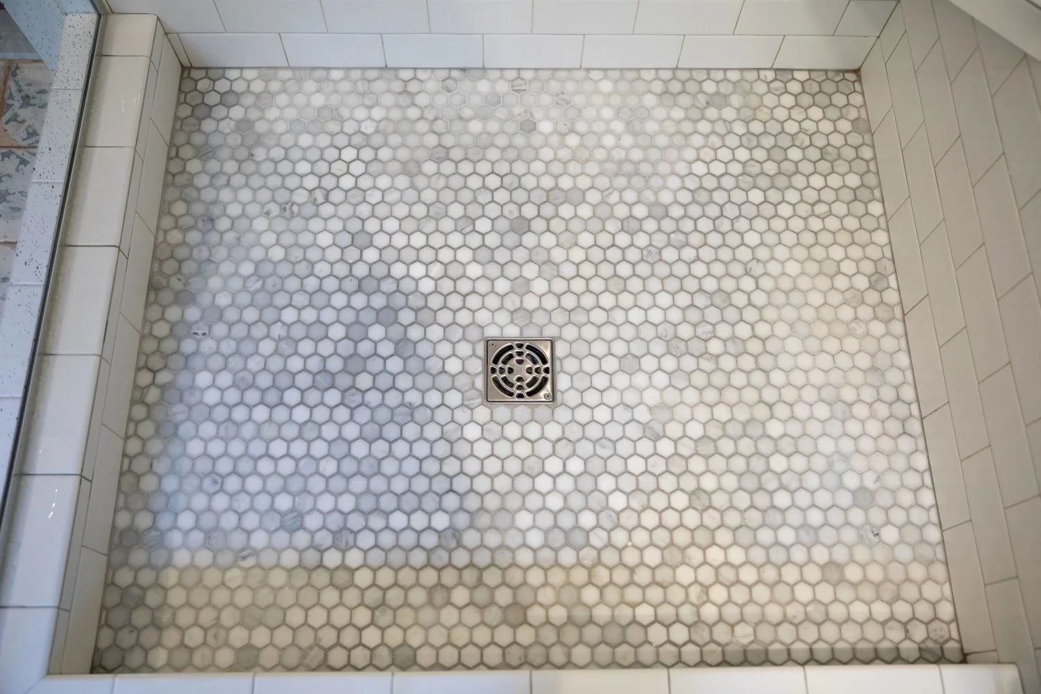 View showing the renovated elements working together from Bathroom Remodel — Multi-Bath Remodel Queenslake Williamsburg Virginia by VanFleet Homes
