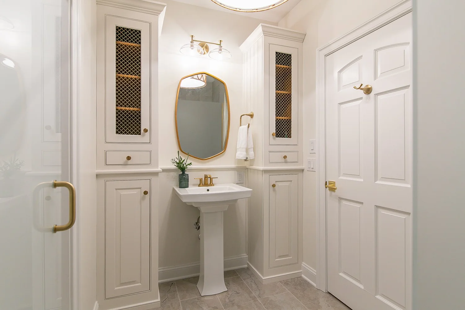 View showing the renovated elements working together from Bathroom Remodel — Ford’s Colony Williamsburg Virginia — Project 3 by VanFleet Homes