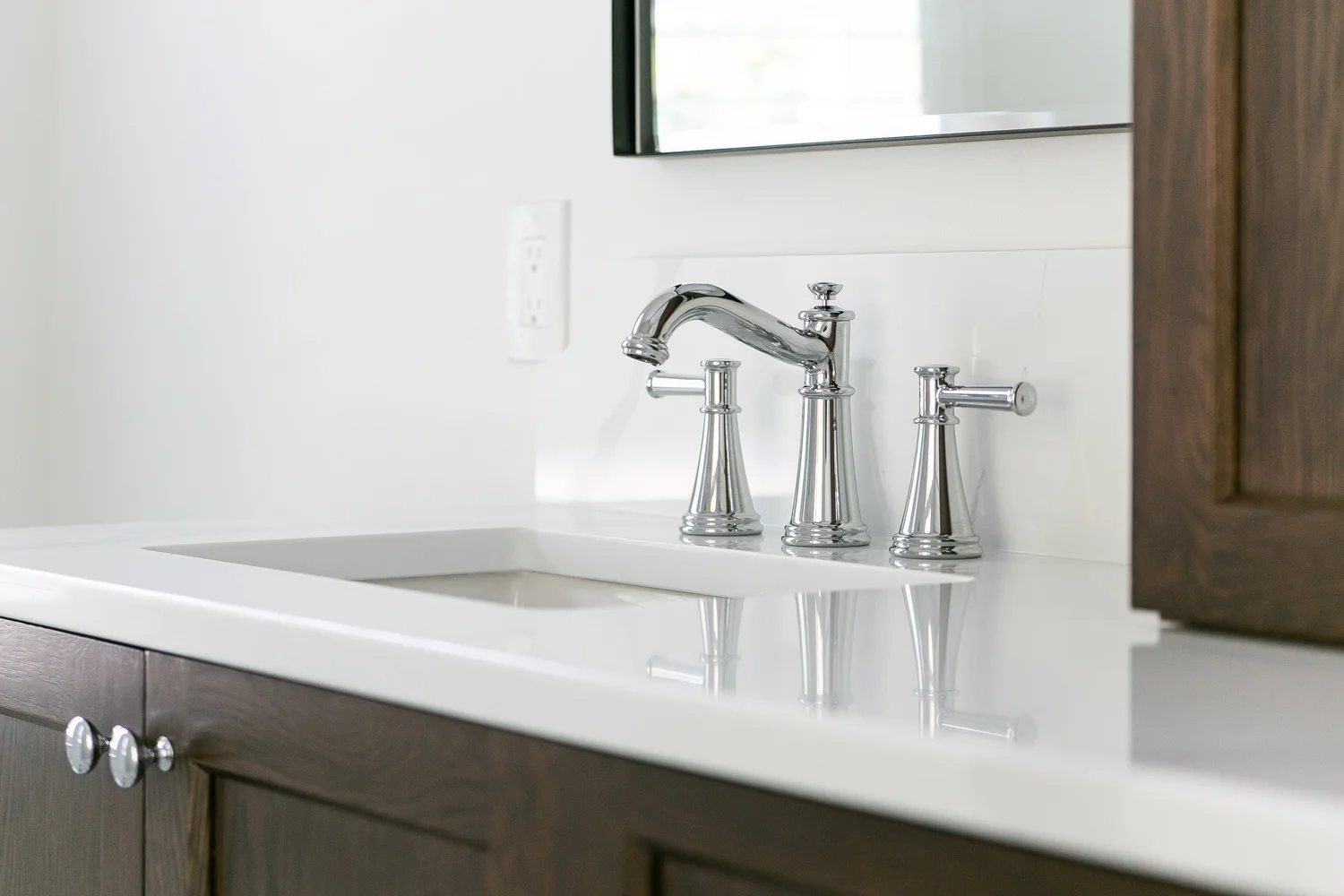Alternate perspective across the renovated space from Bathroom Remodel — Ford’s Colony Williamsburg Virginia — Project 5 by VanFleet Homes