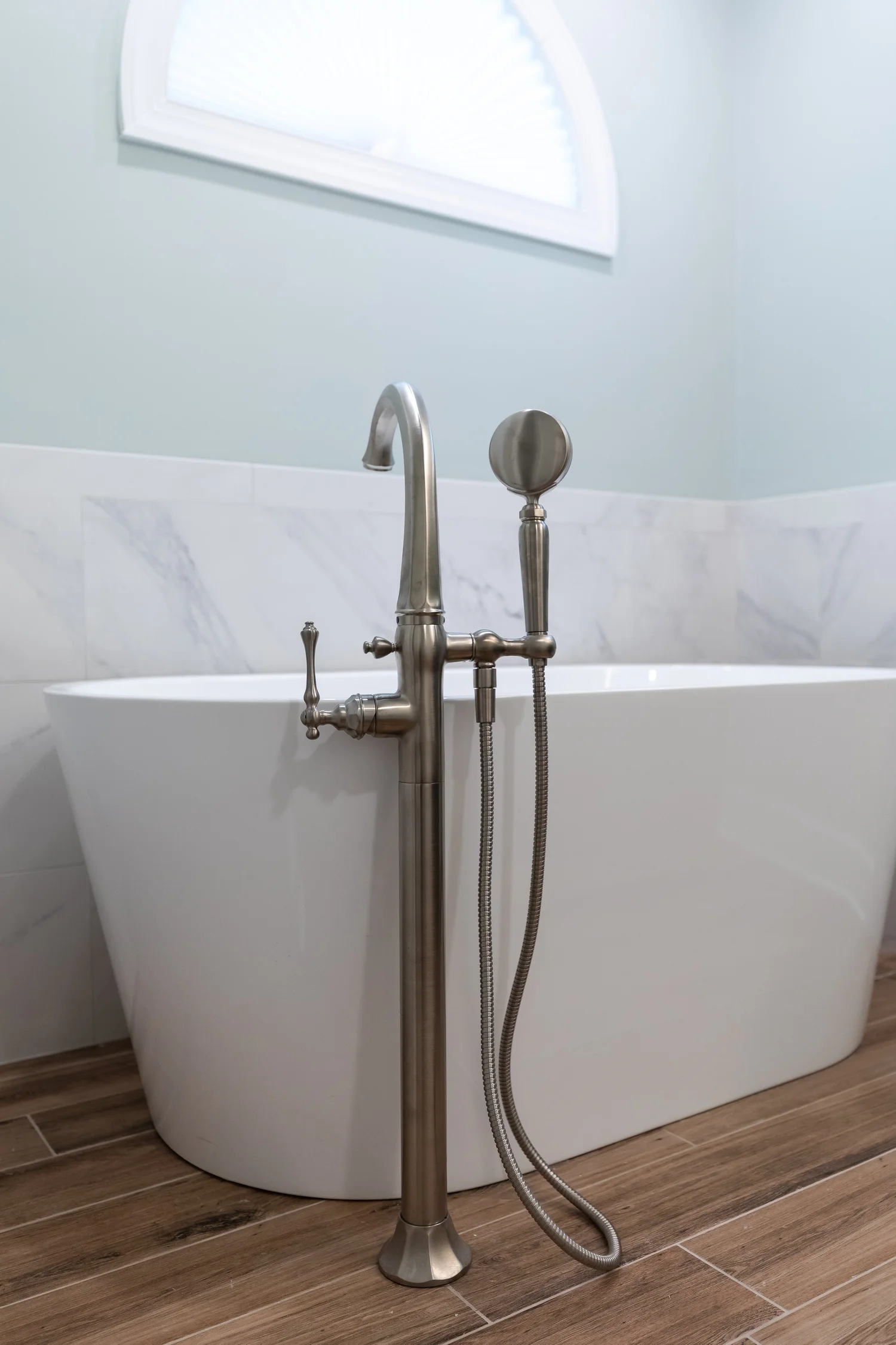 Secondary room perspective with completed details from Bathroom Remodel — Kiln Creek Yorktown Virginia — Project 2 by VanFleet Homes