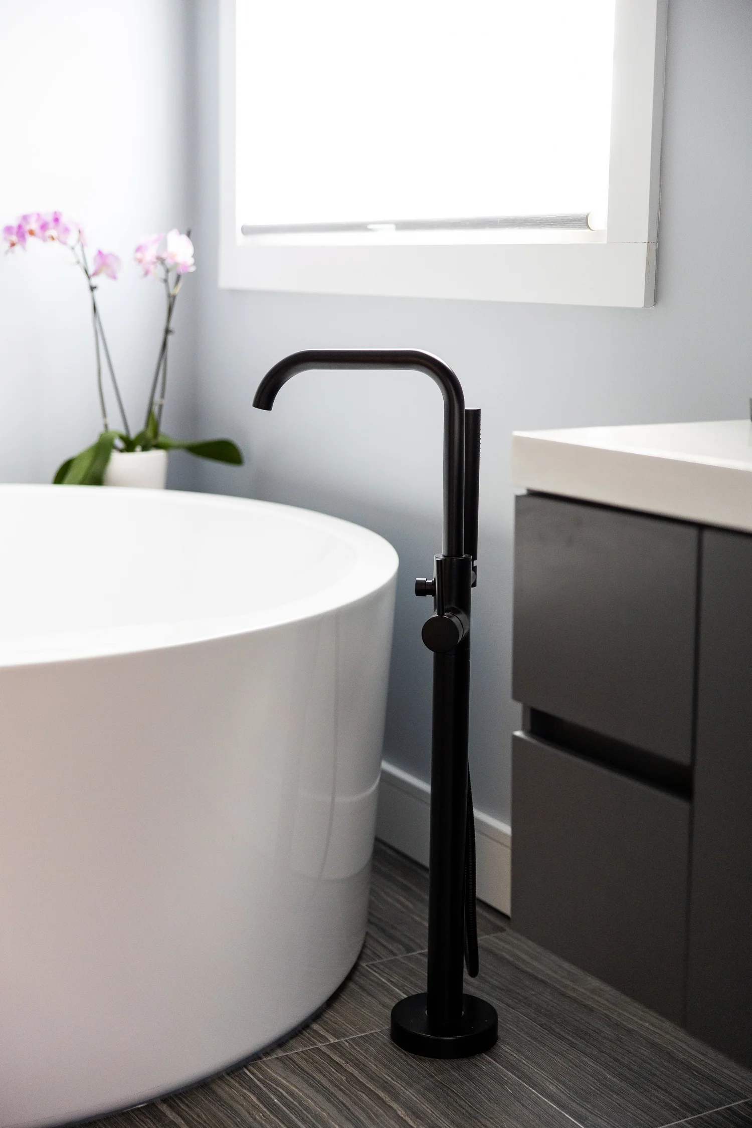 Final gallery view of the finished space from Bathroom Remodel — Greensprings West Williamsburg Virginia — Project 2 by VanFleet Homes