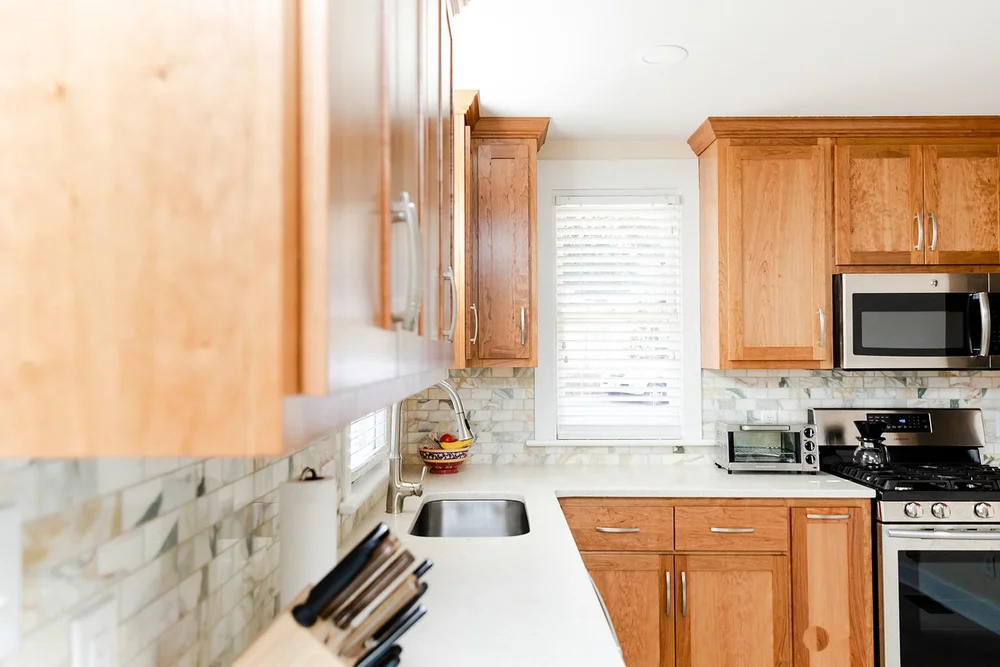Featured overview of the completed space from Kitchen Remodel — Kingsmill Williamsburg Virginia by VanFleet Homes