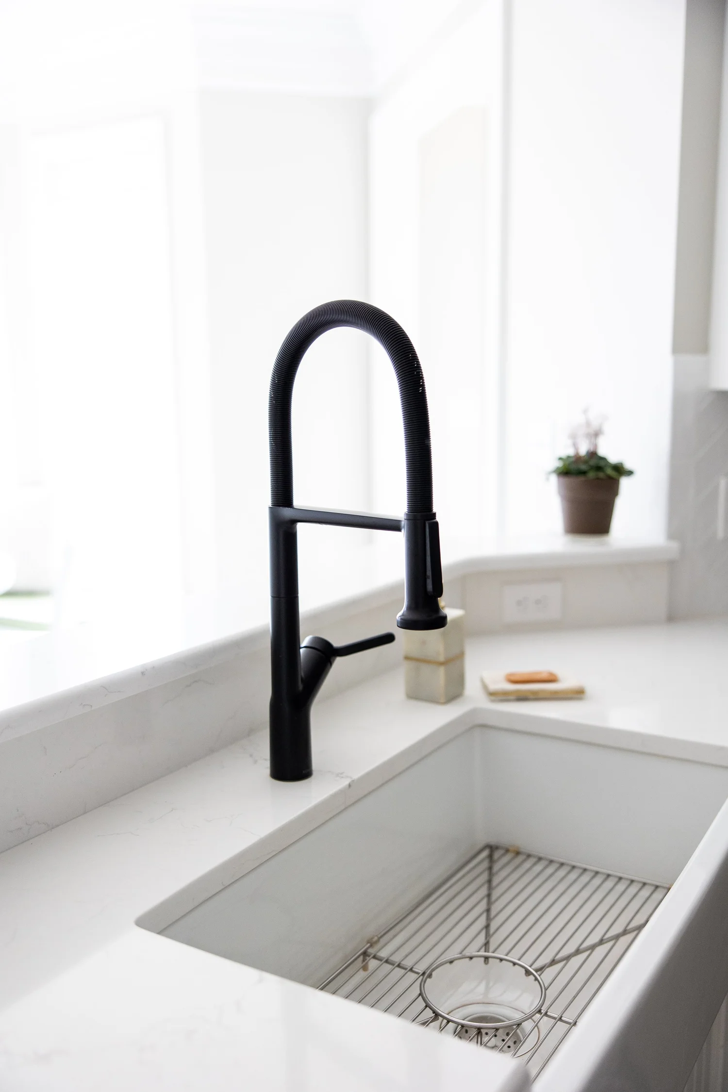 Detail-focused view of the completed remodel from Kitchen Remodel — Toano Virginia by VanFleet Homes