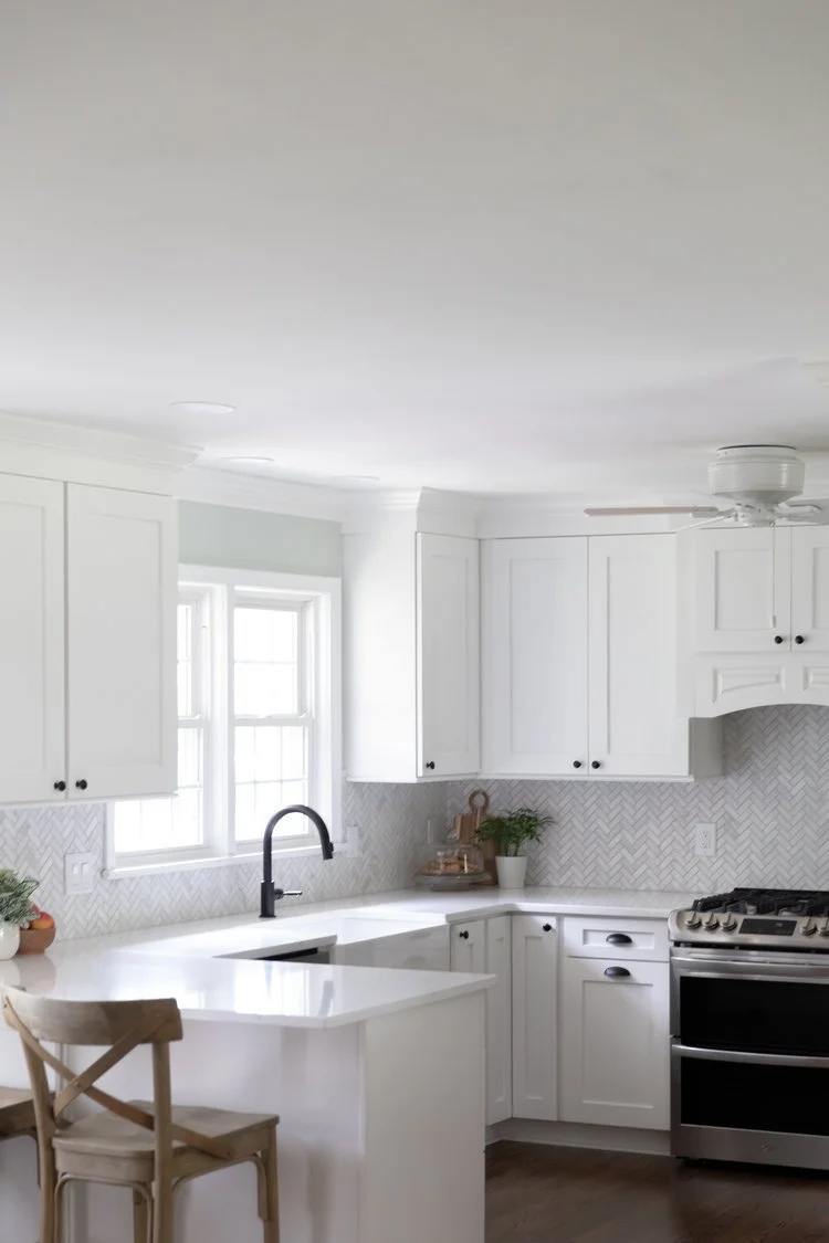 Perspective highlighting the new layout and flow from Kitchen Remodel — Poquoson Virginia by VanFleet Homes