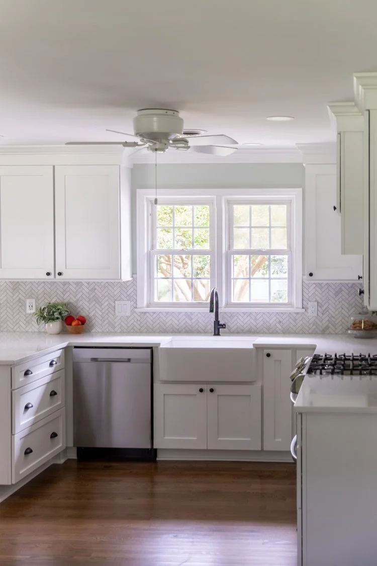 Wide view of the finished room from Kitchen Remodel — Poquoson Virginia by VanFleet Homes