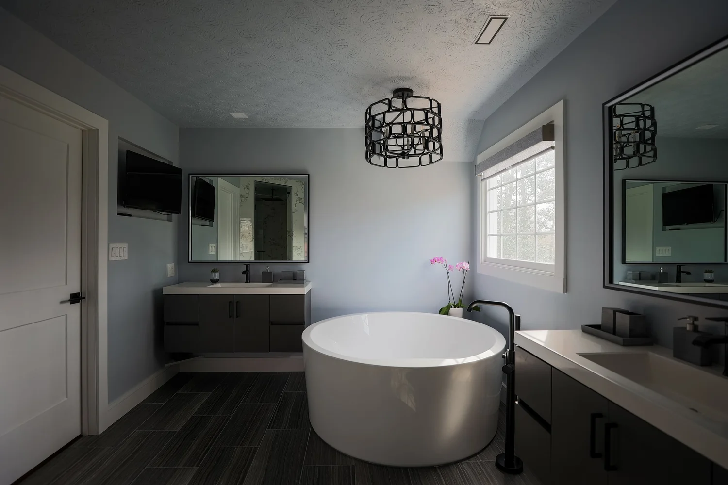 Alternate angle showing the completed construction from Bathroom Remodel — Greensprings West Williamsburg Virginia — Project 2 by VanFleet Homes