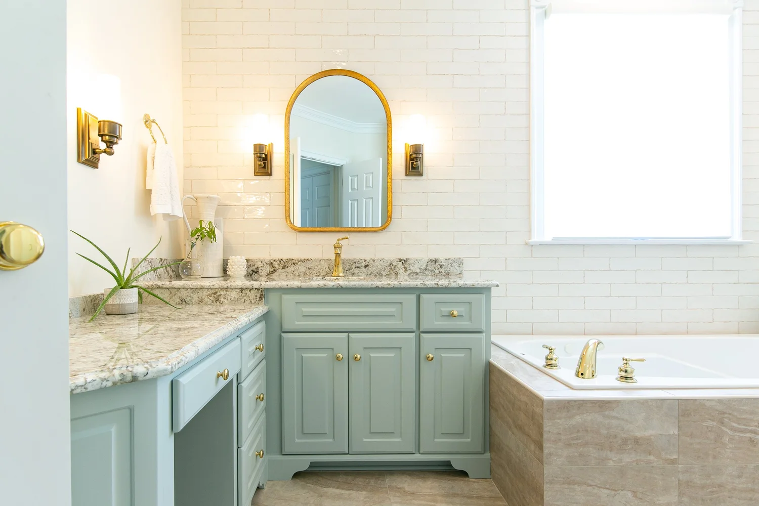 Closer perspective on the finish work from Bathroom Remodel — Ford’s Colony Williamsburg Virginia — Project 8 by VanFleet Homes