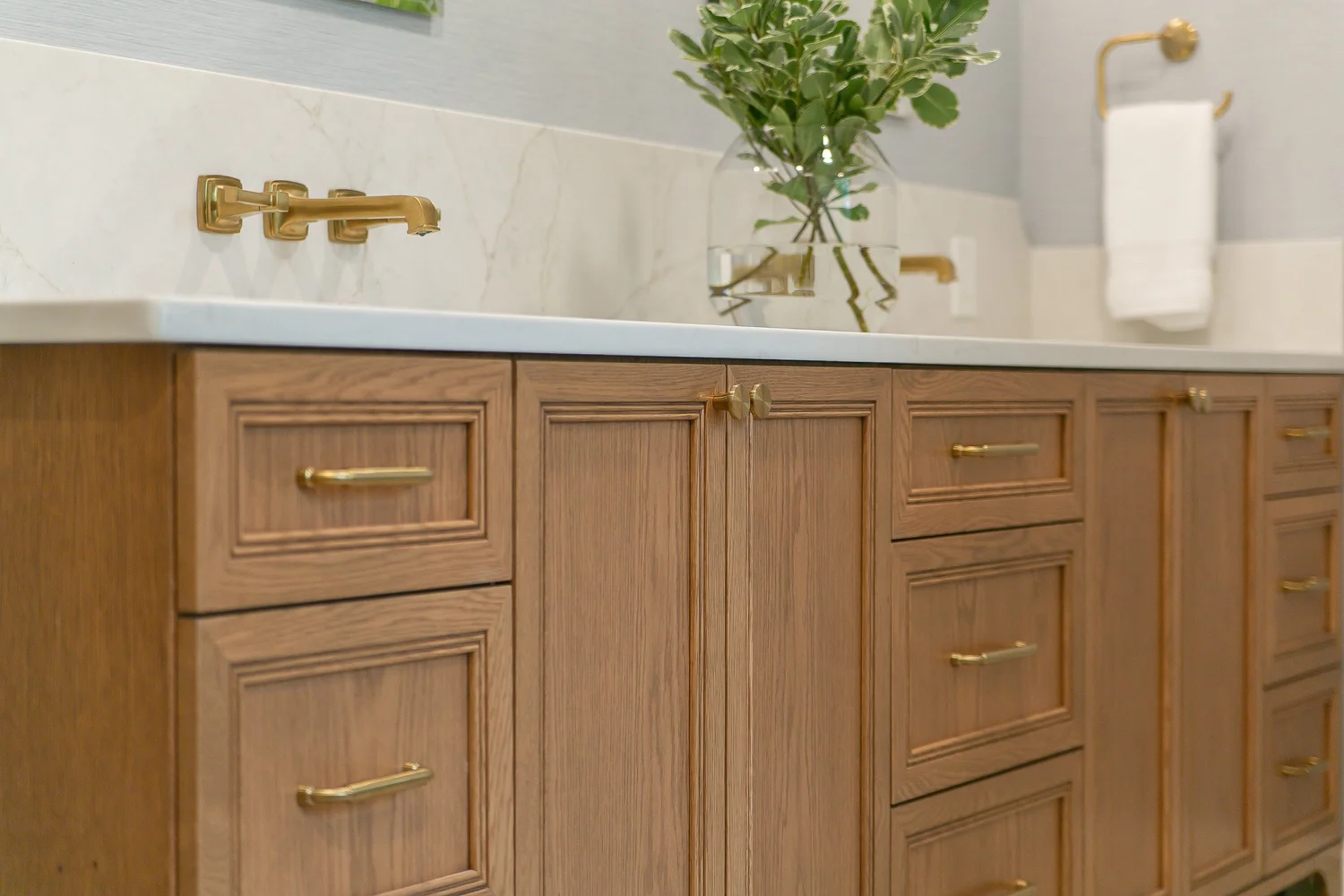 Material and craftsmanship perspective from Bathroom Remodel — Ford’s Colony Williamsburg Virginia — Project 1 by VanFleet Homes
