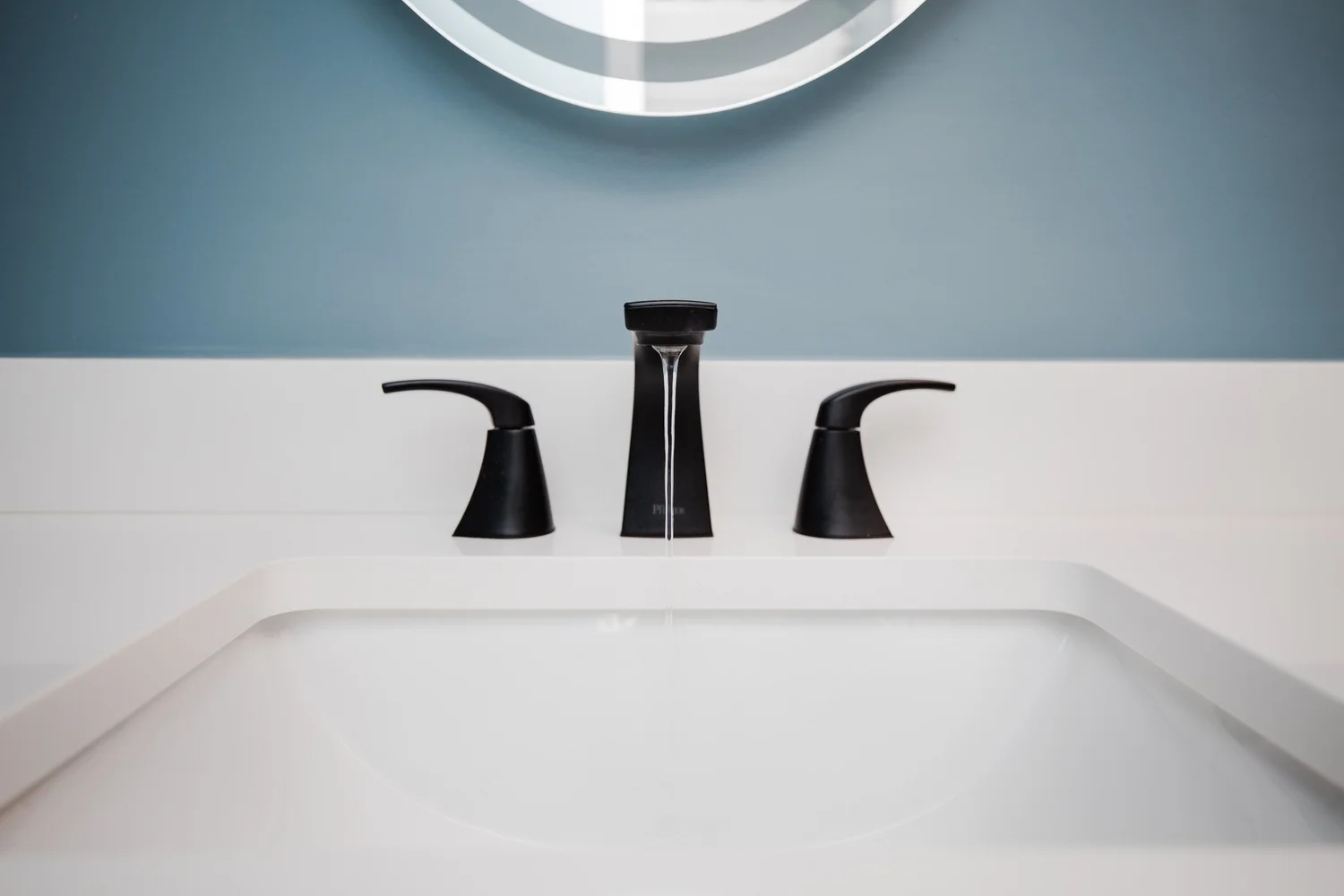 View showing the renovated elements working together from Bathroom Remodel — Kiln Creek Newport News Virginia by VanFleet Homes