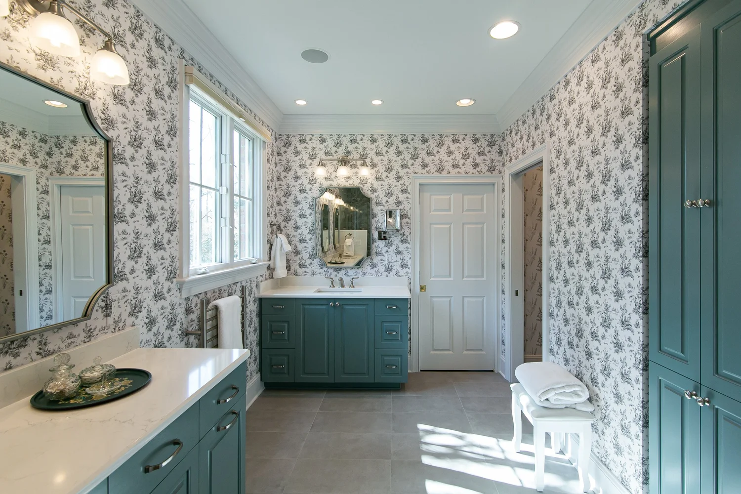Craftsmanship view from another angle from Bathroom Remodel — Governor’s Land Williamsburg Virginia by VanFleet Homes