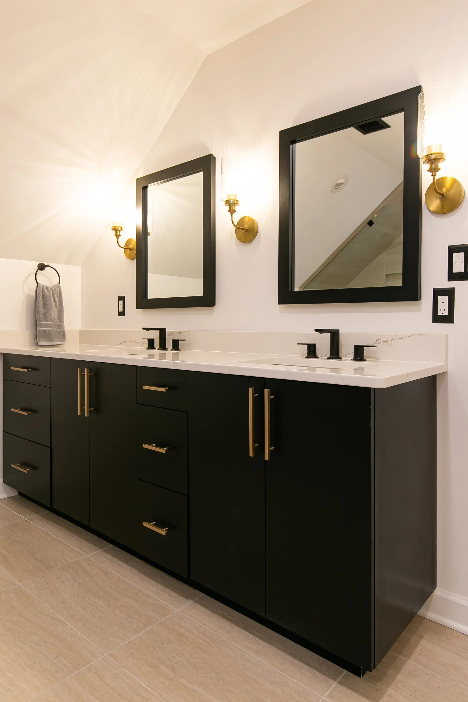Final gallery view of the finished space from Bathroom Remodel — Kingsmill Williamsburg Virginia by VanFleet Homes