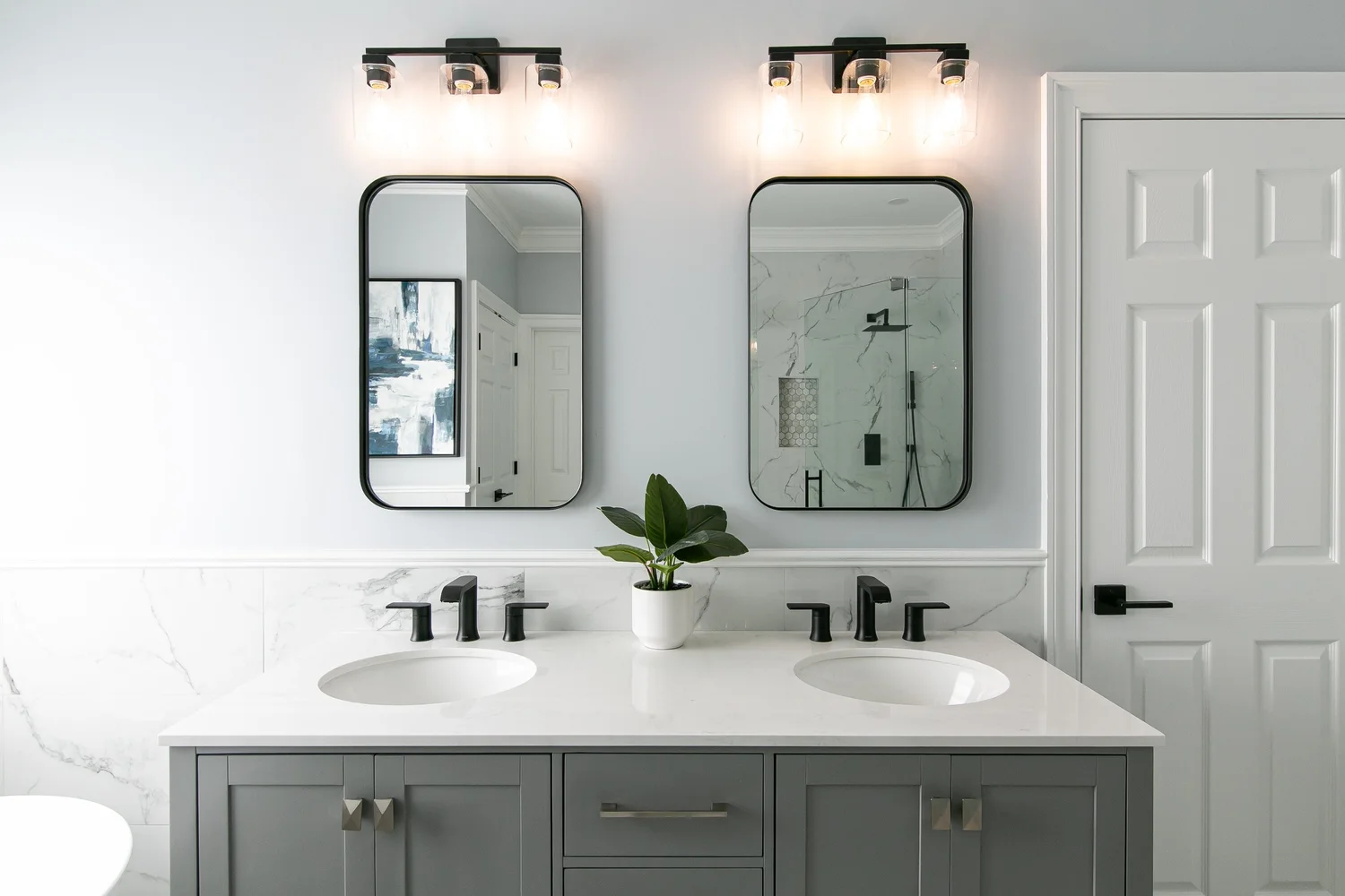 Additional view of the renewed room from Bathroom Remodel — Greensprings West Williamsburg Virginia — Project 1 by VanFleet Homes
