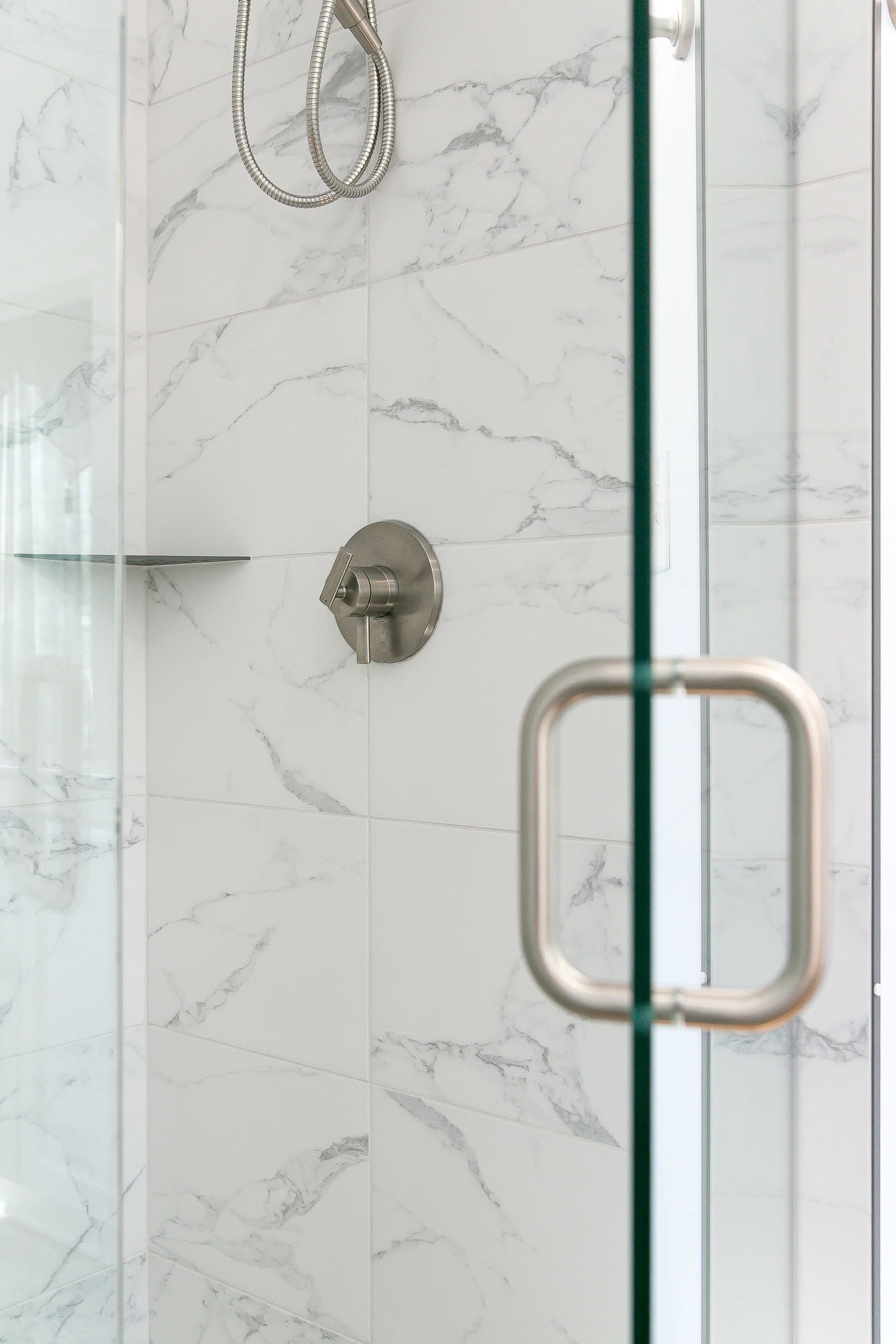 Final gallery view of the finished space from Bathroom Remodel — The Cove Williamsburg Virginia by VanFleet Homes