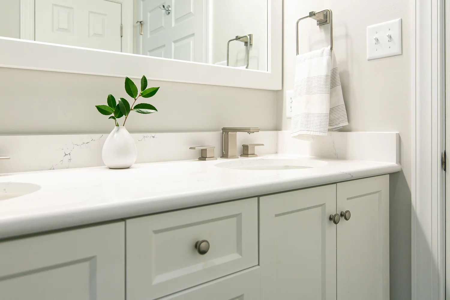 Additional view of the renewed room from Bathroom Remodel — Powhatan Williamsburg Virginia by VanFleet Homes