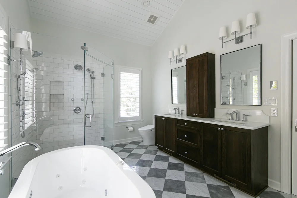Featured overview of the completed space from Bathroom Remodel — Ford’s Colony Williamsburg Virginia — Project 5 by VanFleet Homes