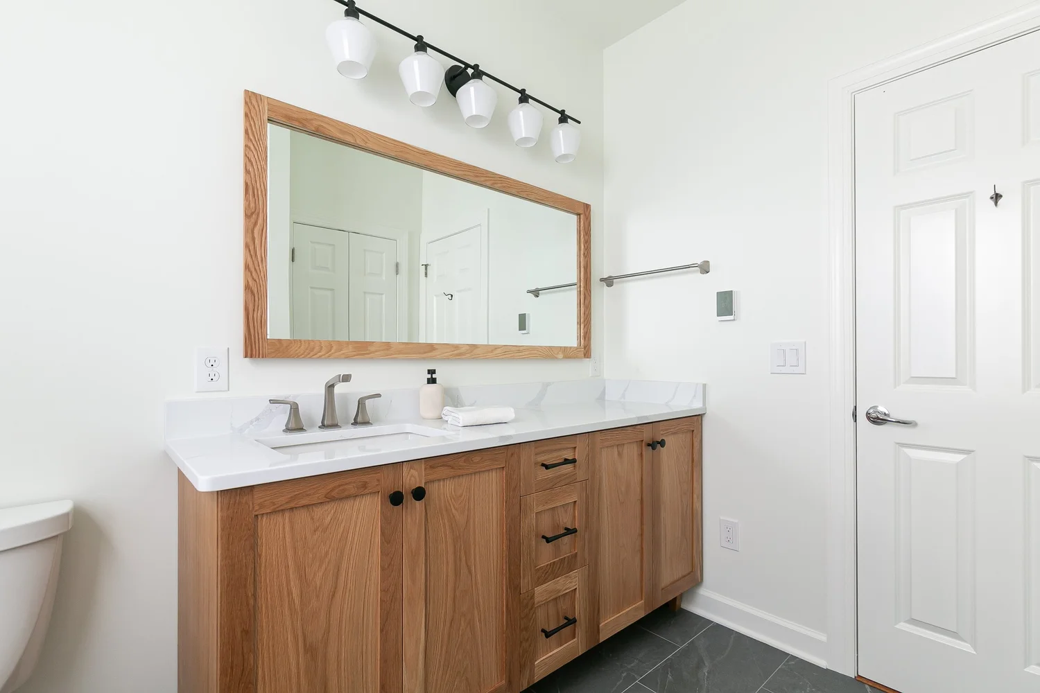 Craftsmanship view from another angle from Bathroom Remodel — Holly Grove Williamsburg Virginia by VanFleet Homes