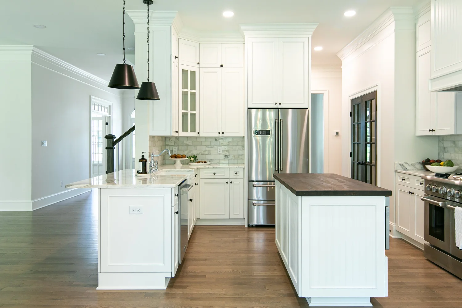 Detail-focused view of the completed remodel from Kitchen Remodel — Charles City by VanFleet Homes