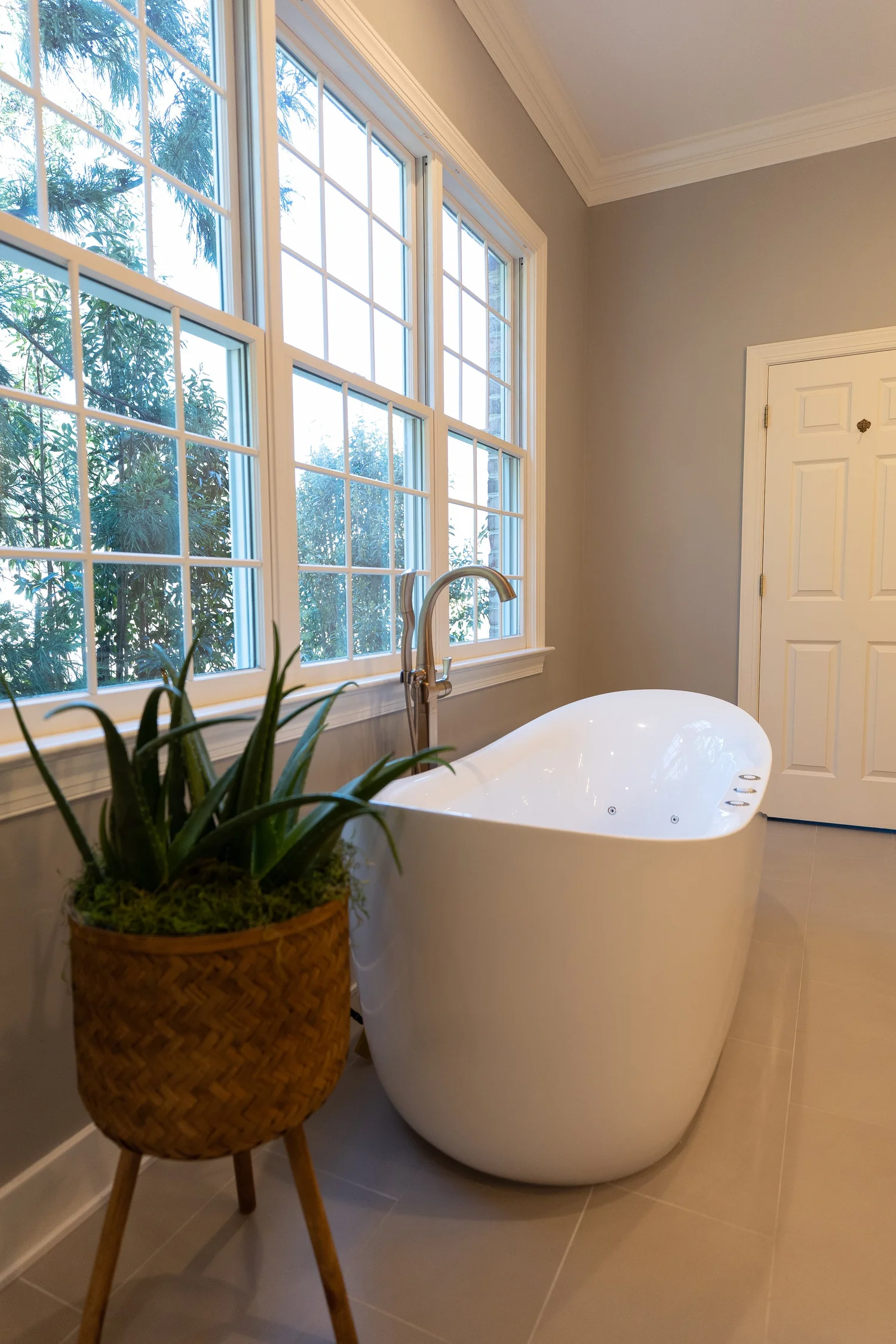 Alternate angle showing the completed construction from Bathroom Remodel — Ford’s Colony Williamsburg Virginia — Project 7 by VanFleet Homes
