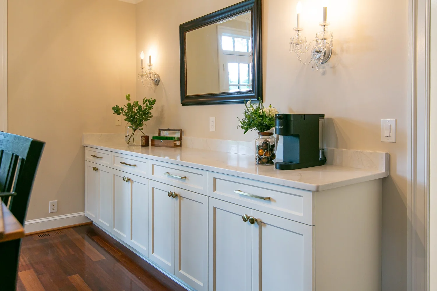 Final gallery view of the finished space from Kitchen Remodel — Ford’s Colony by VanFleet Homes