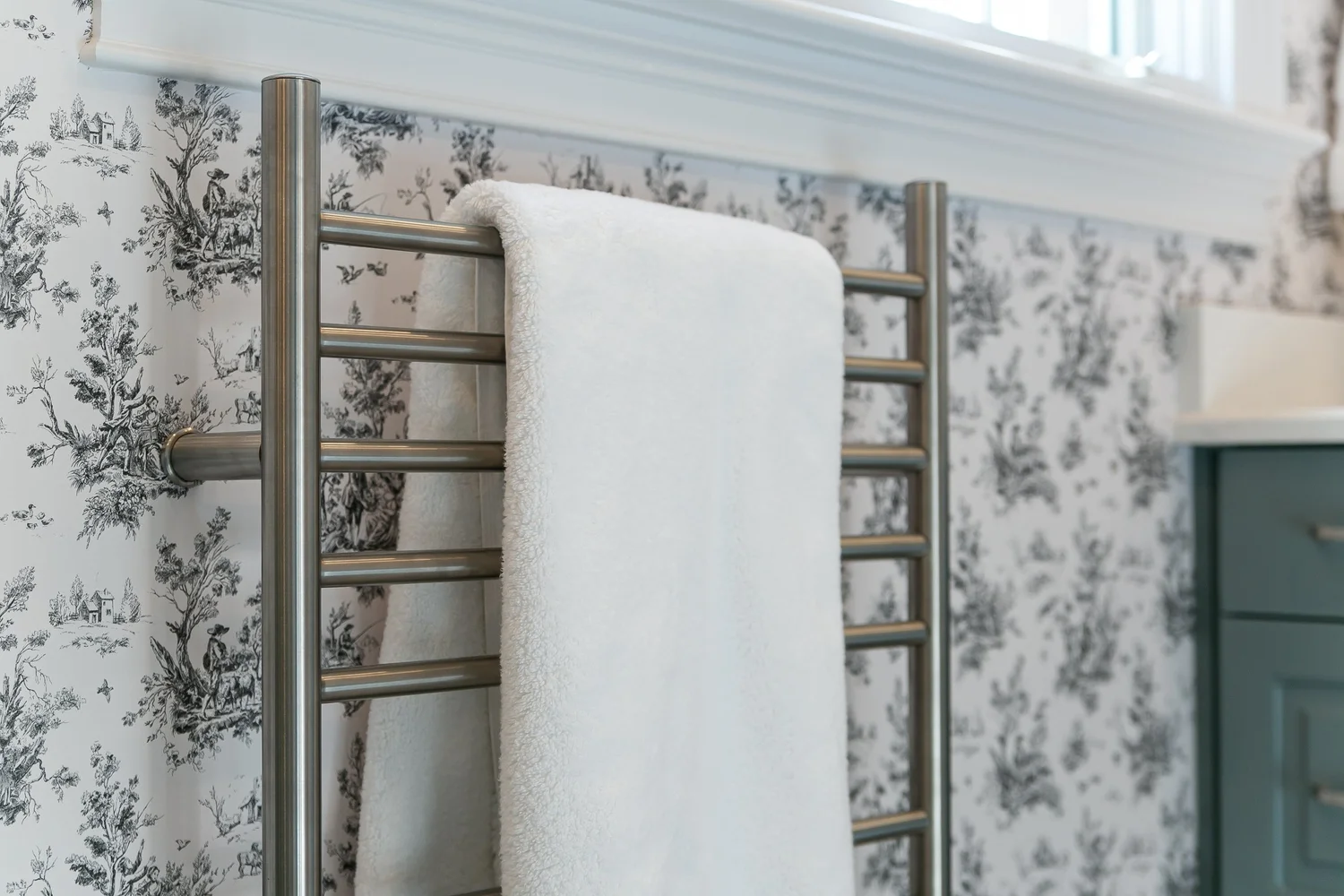 Final gallery view of the finished space from Bathroom Remodel — Governor’s Land Williamsburg Virginia by VanFleet Homes