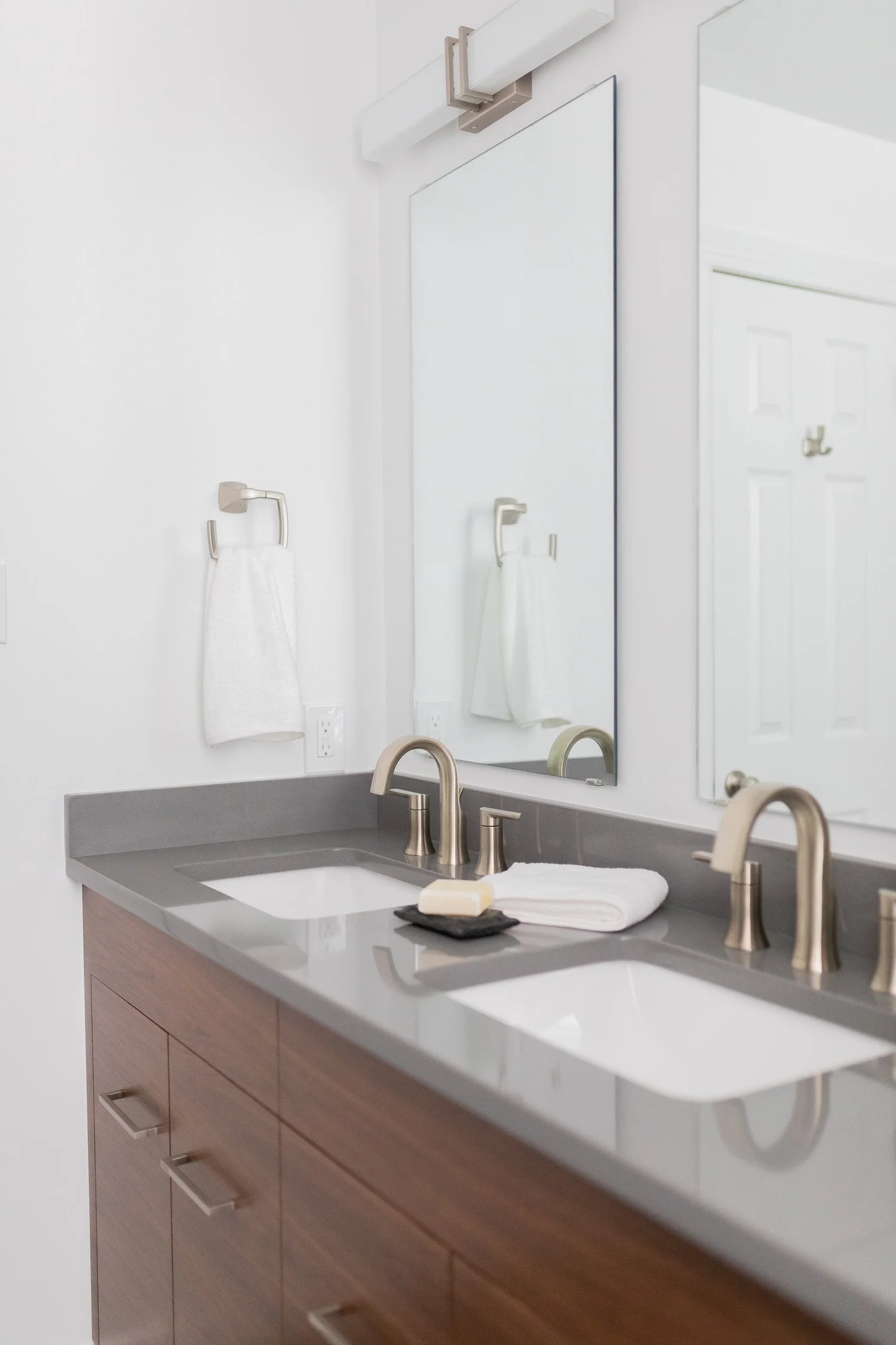 Craftsmanship view from another angle from Bathroom Remodel — Queenslake Yorktown Virginia by VanFleet Homes