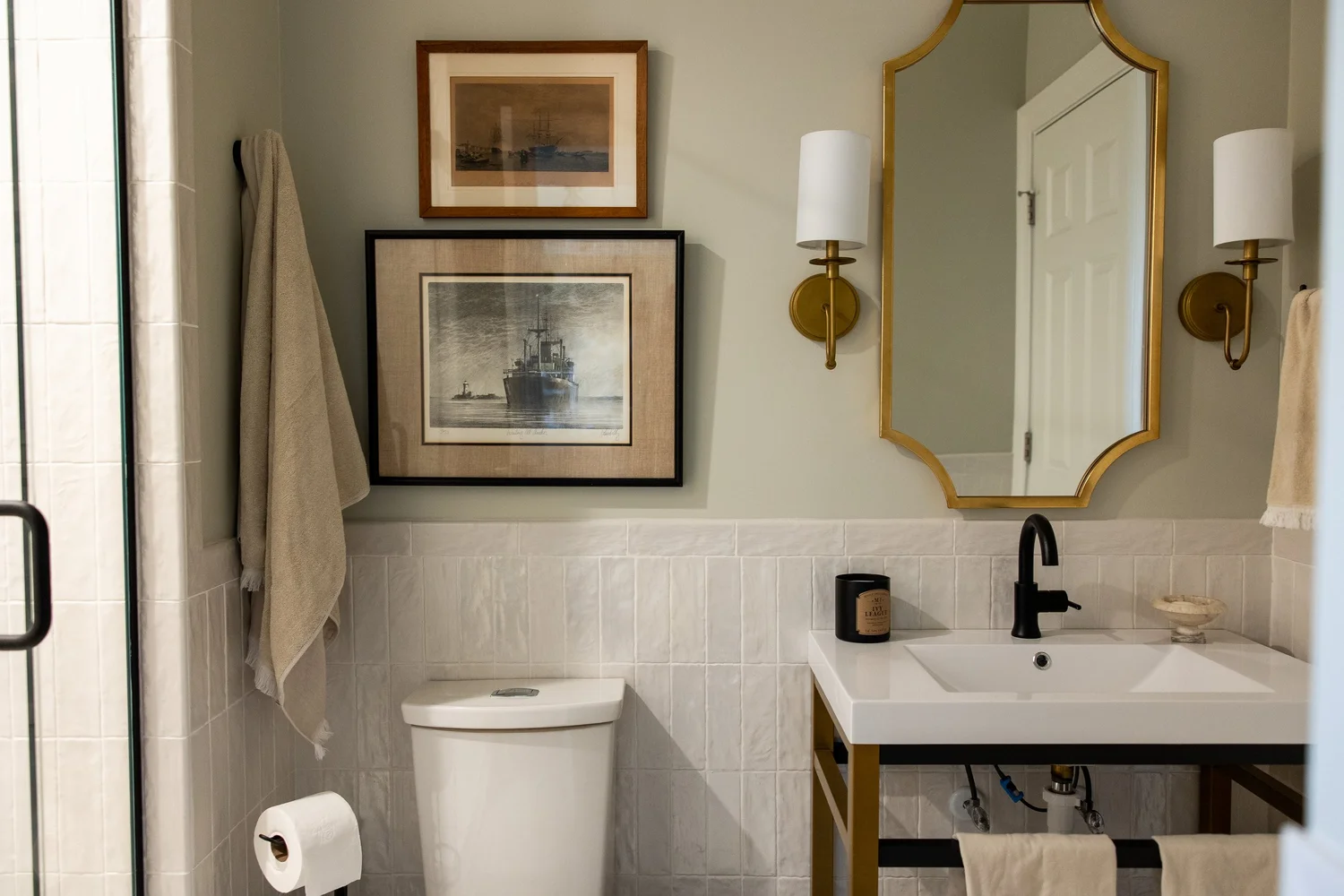 Closer view of the completed surfaces from Kitchen Remodel — Toano Virginia by VanFleet Homes
