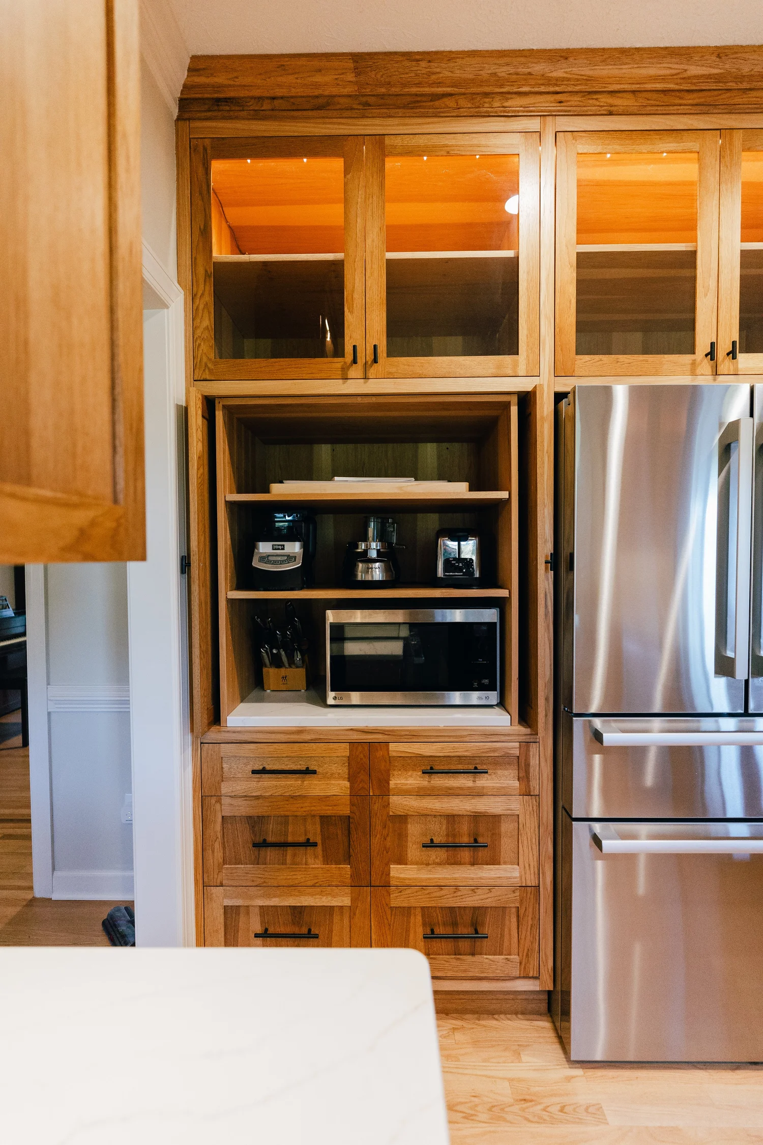 Additional view of the renewed room from Kitchen Remodel — Kiln Creek Yorktown Virginia by VanFleet Homes