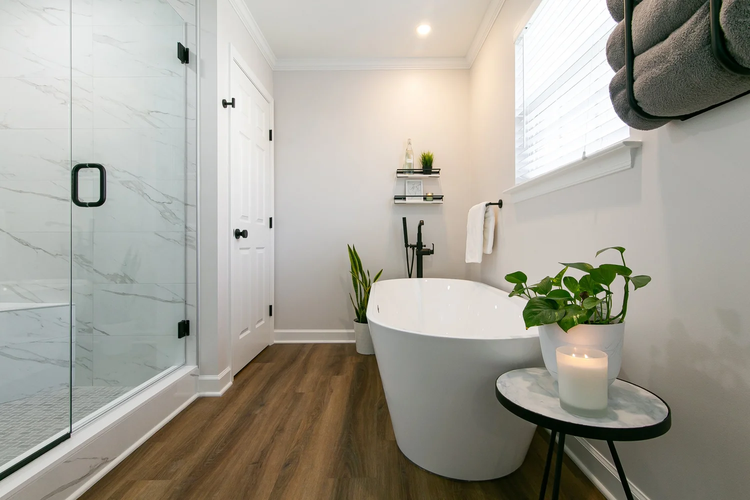 Additional view of the renewed room from Bathroom Remodel — Scotts Pond Williamsburg Virginia by VanFleet Homes