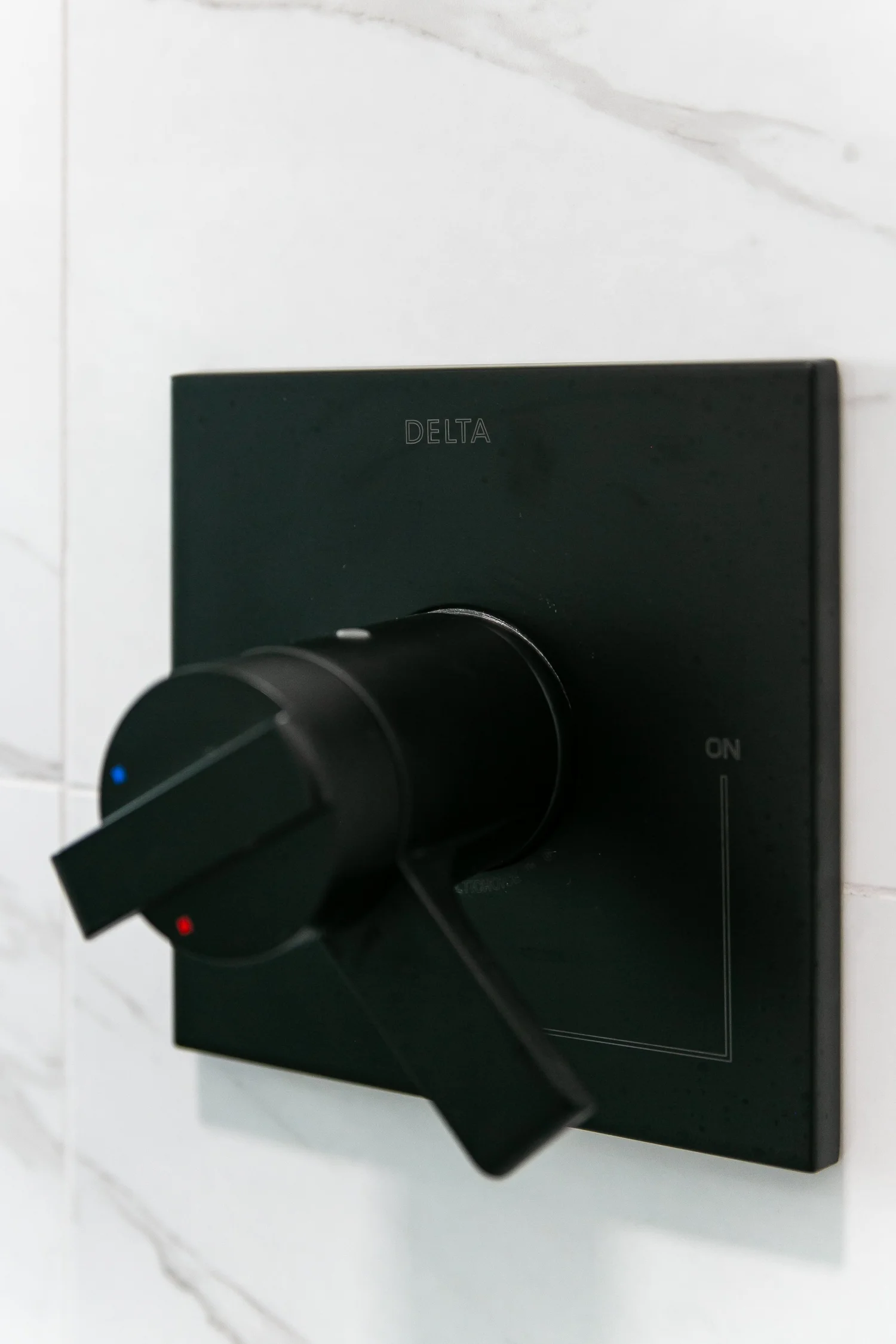Detail-focused view of the completed remodel from Bathroom Remodel — Scotts Pond Williamsburg Virginia by VanFleet Homes