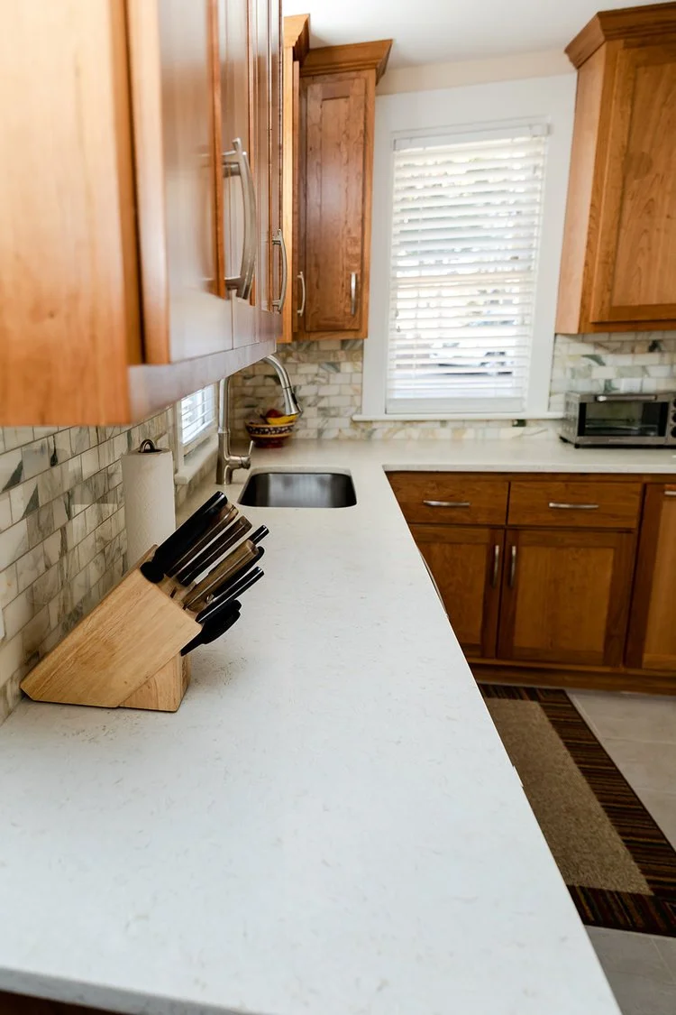 Craftsmanship view from another angle from Kitchen Remodel — Kingsmill Williamsburg Virginia by VanFleet Homes
