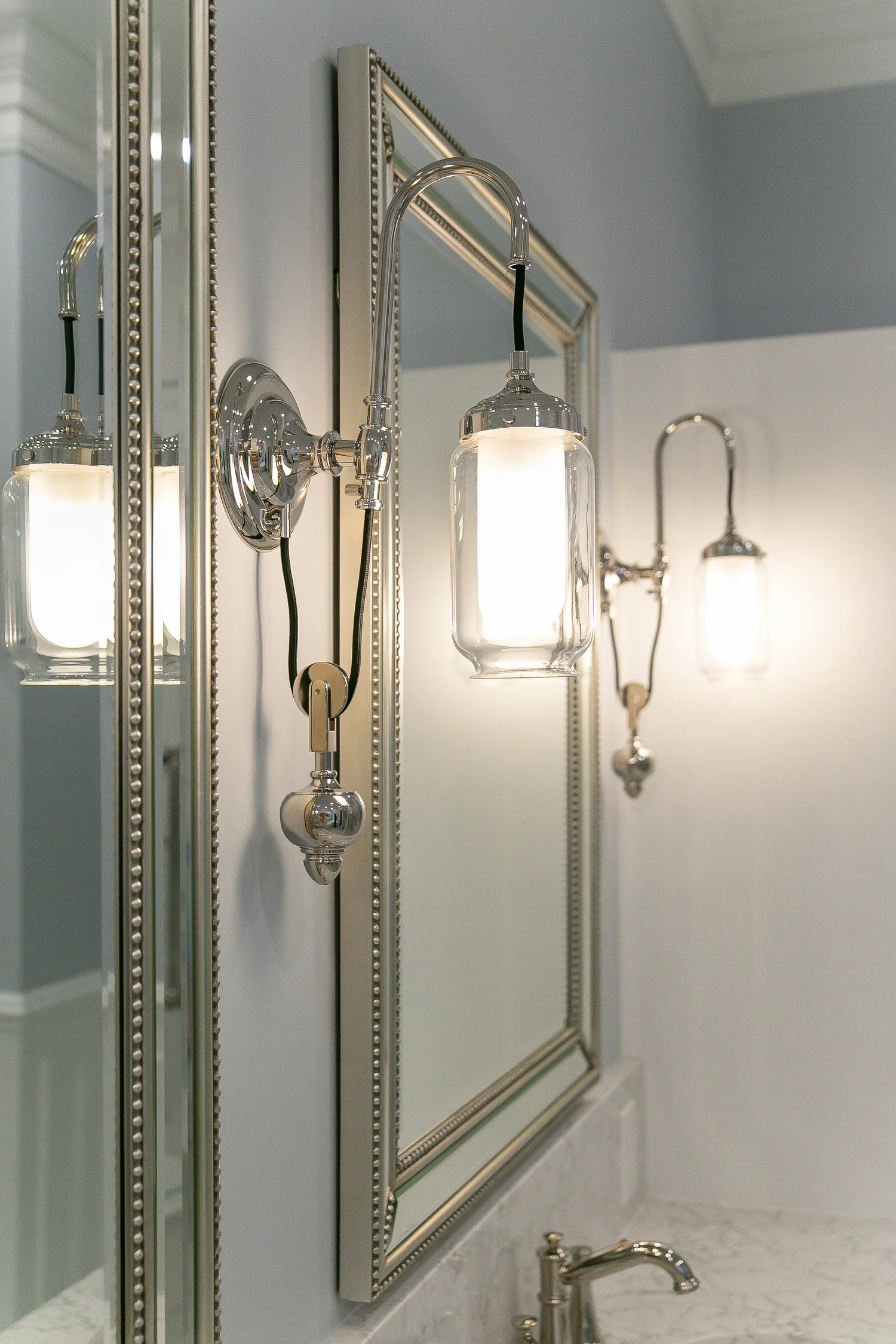 Alternate perspective across the renovated space from Bathroom Remodel — Ford’s Colony Williamsburg Virginia — Project 2 by VanFleet Homes