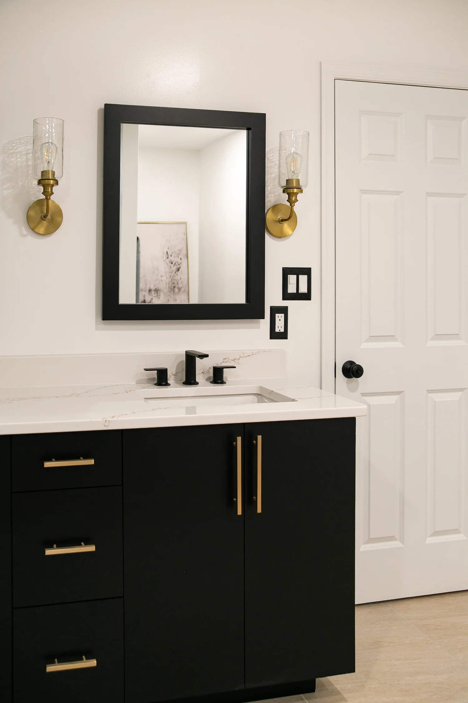 View showing the renovated elements working together from Bathroom Remodel — Kingsmill Williamsburg Virginia by VanFleet Homes