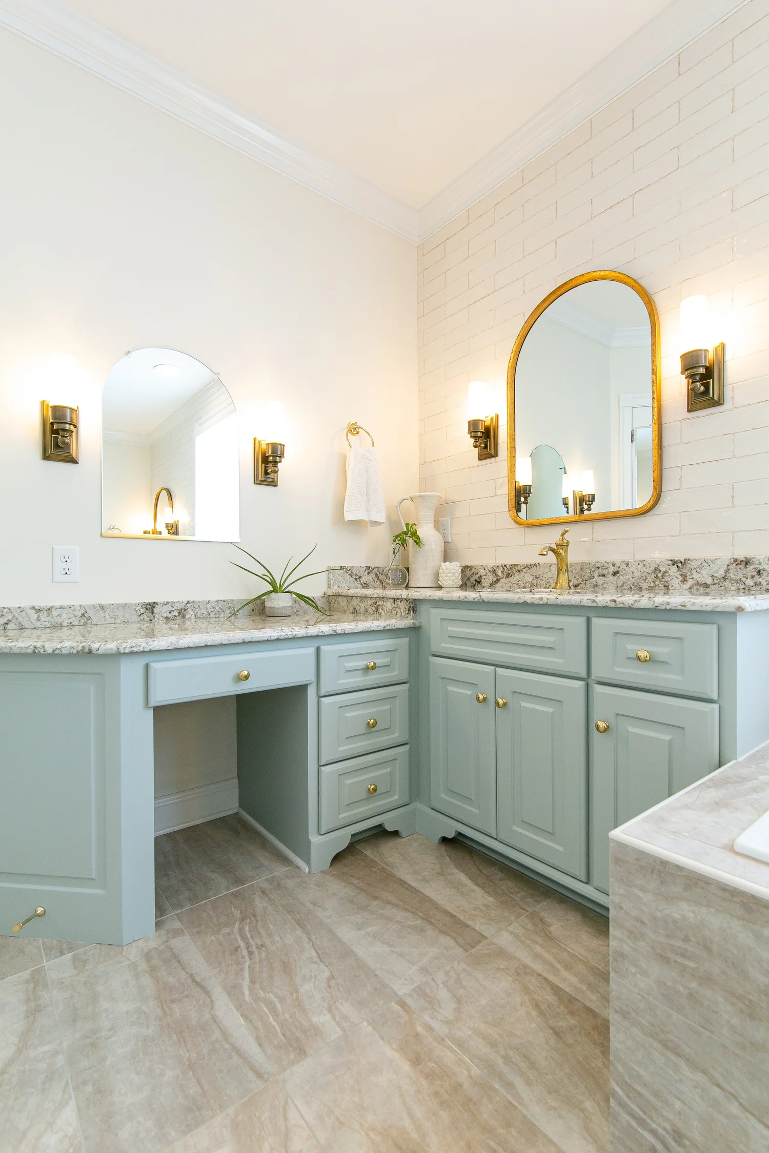 Material and craftsmanship perspective from Bathroom Remodel — Ford’s Colony Williamsburg Virginia — Project 8 by VanFleet Homes