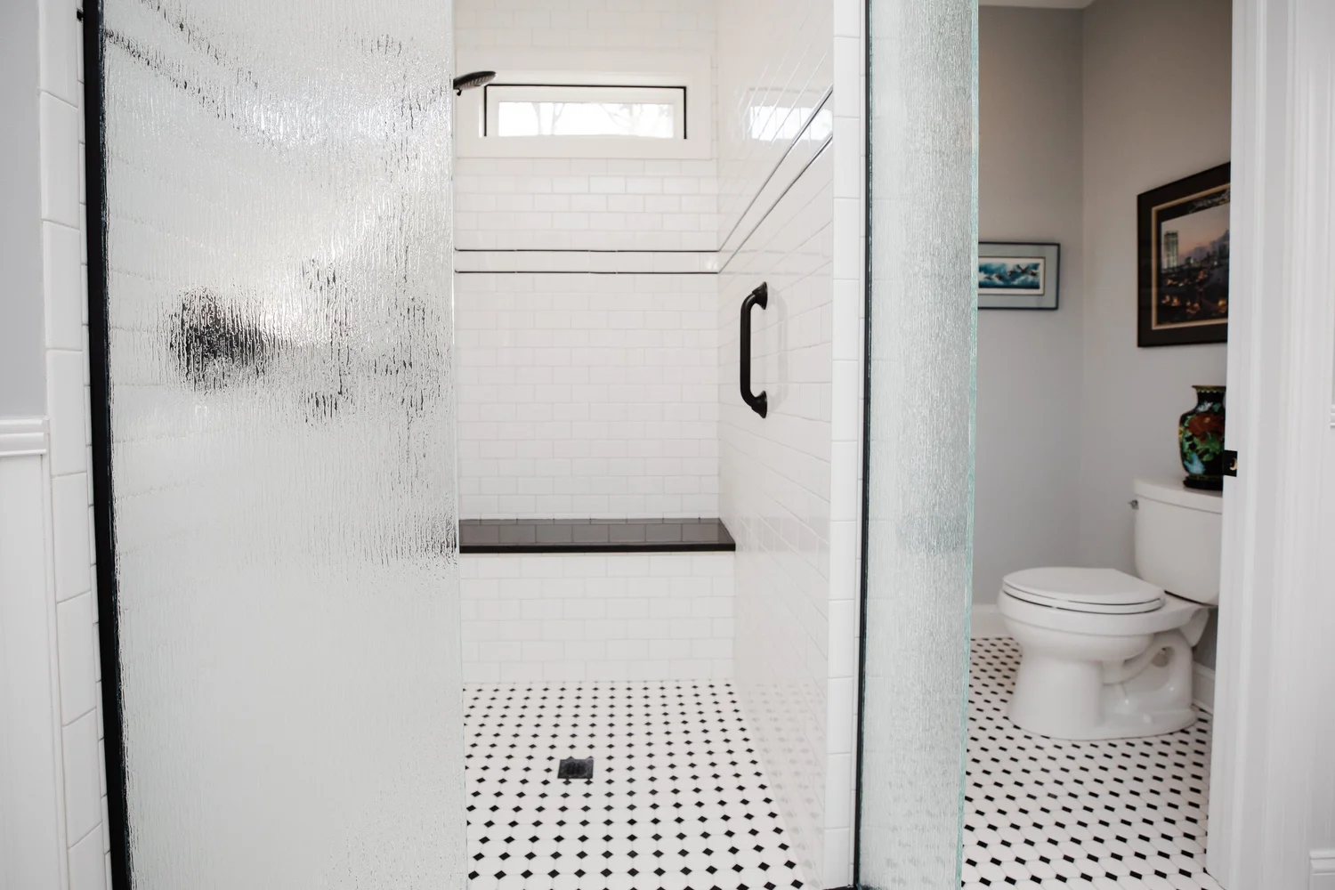 Material and craftsmanship perspective from Bathroom Remodel — Greensprings West Williamsburg Virginia — Project 3 by VanFleet Homes