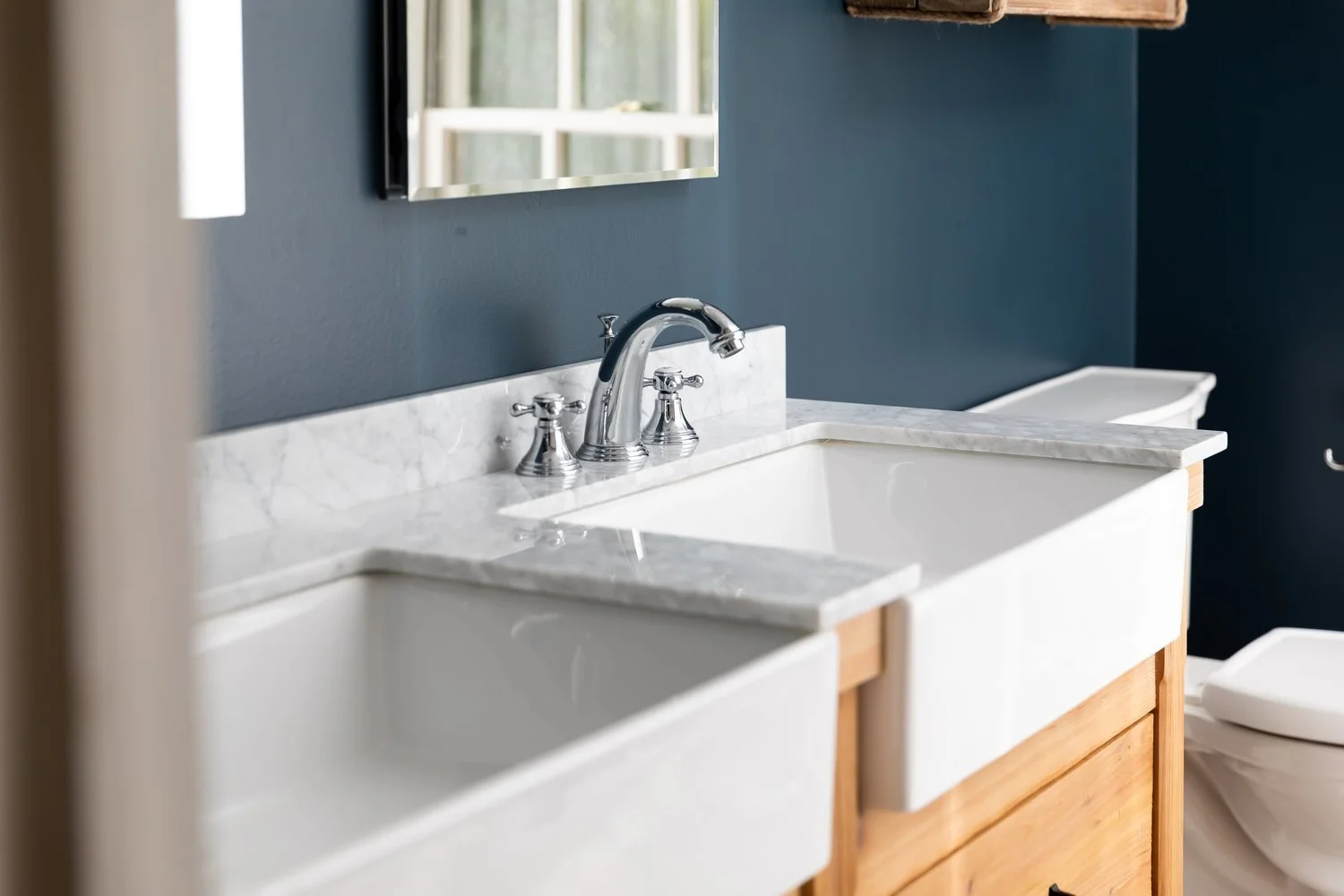 Additional view of the renewed room from Bathroom Remodel — Multi-Bath Remodel Queenslake Williamsburg Virginia by VanFleet Homes