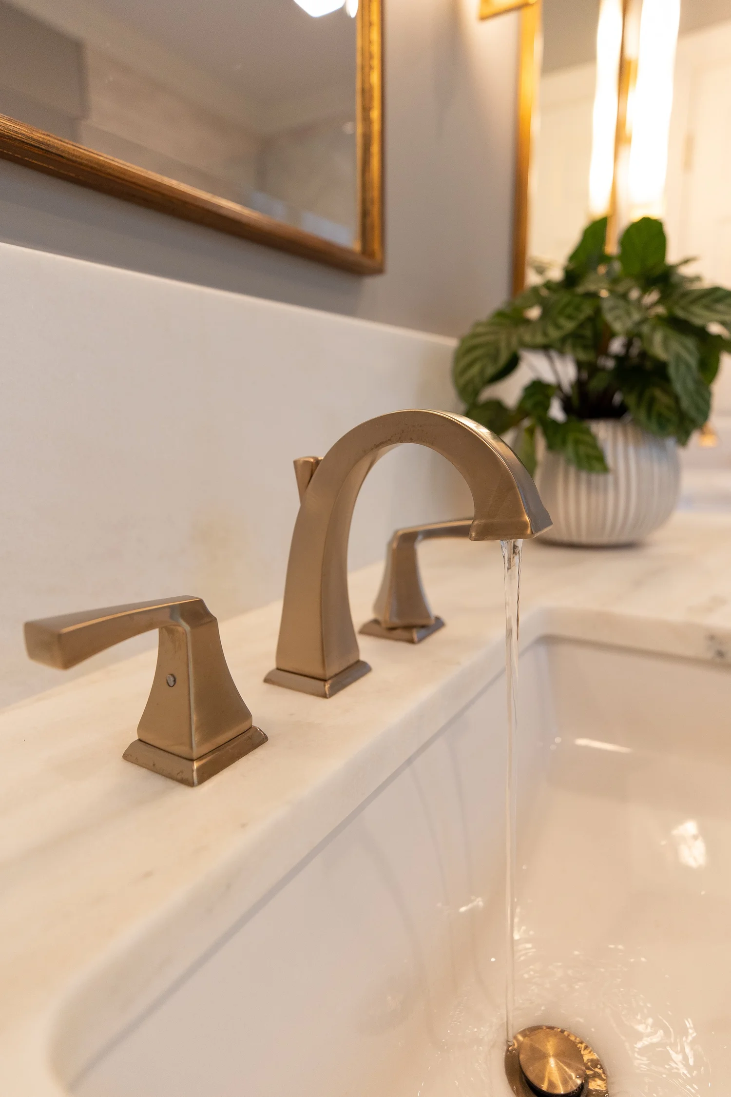 Secondary room perspective with completed details from Bathroom Remodel — Ford’s Colony Williamsburg Virginia — Project 7 by VanFleet Homes