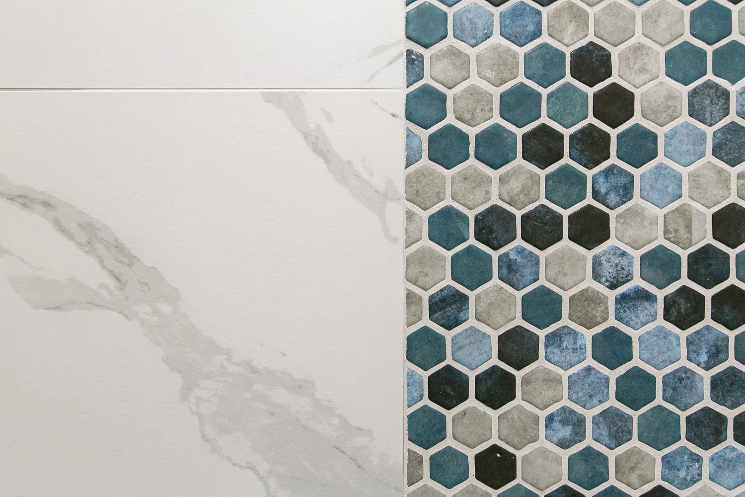 Alternate perspective across the renovated space from Bathroom Remodel — Powhatan Williamsburg Virginia by VanFleet Homes