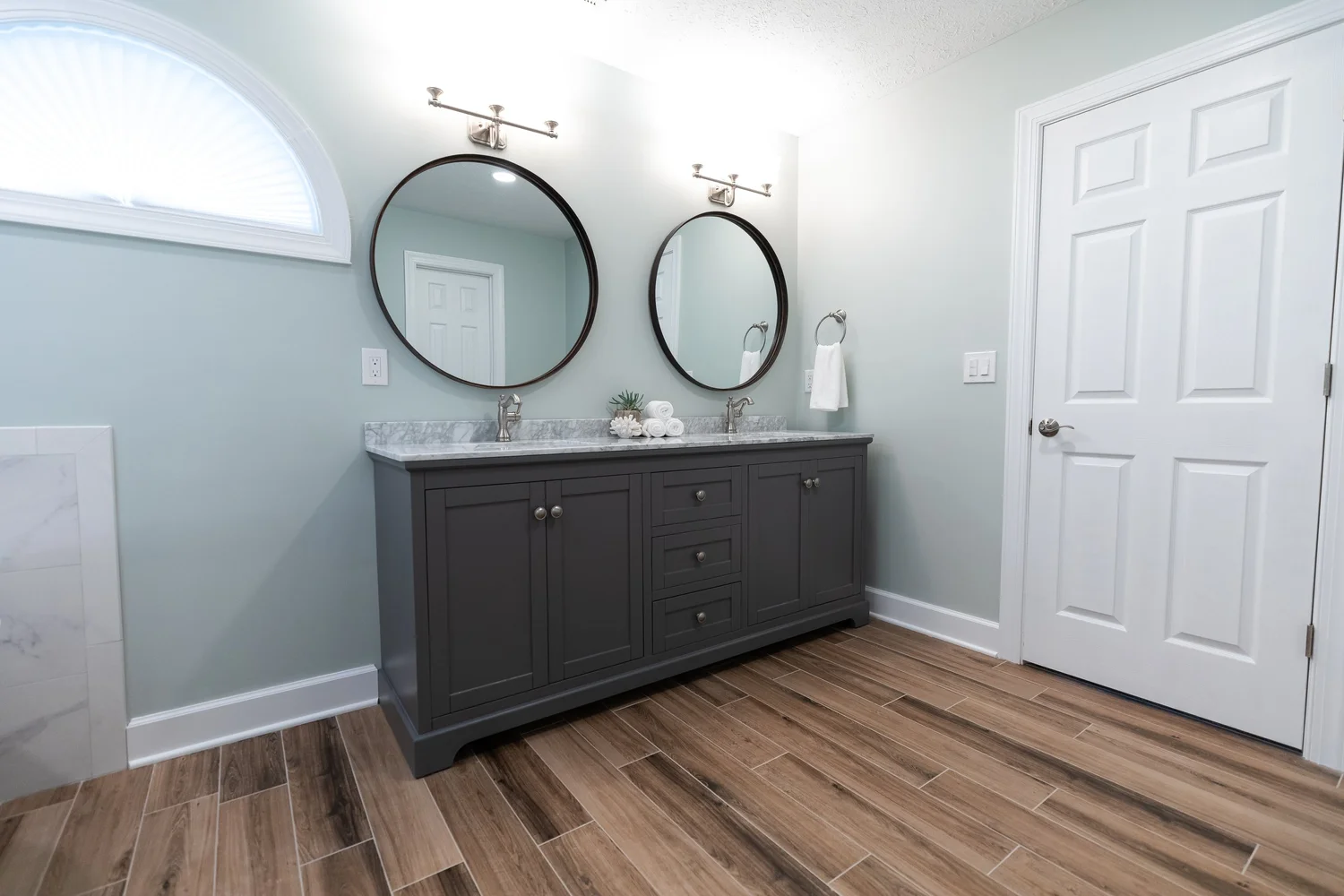 Final gallery view of the finished space from Bathroom Remodel — Kiln Creek Yorktown Virginia — Project 2 by VanFleet Homes
