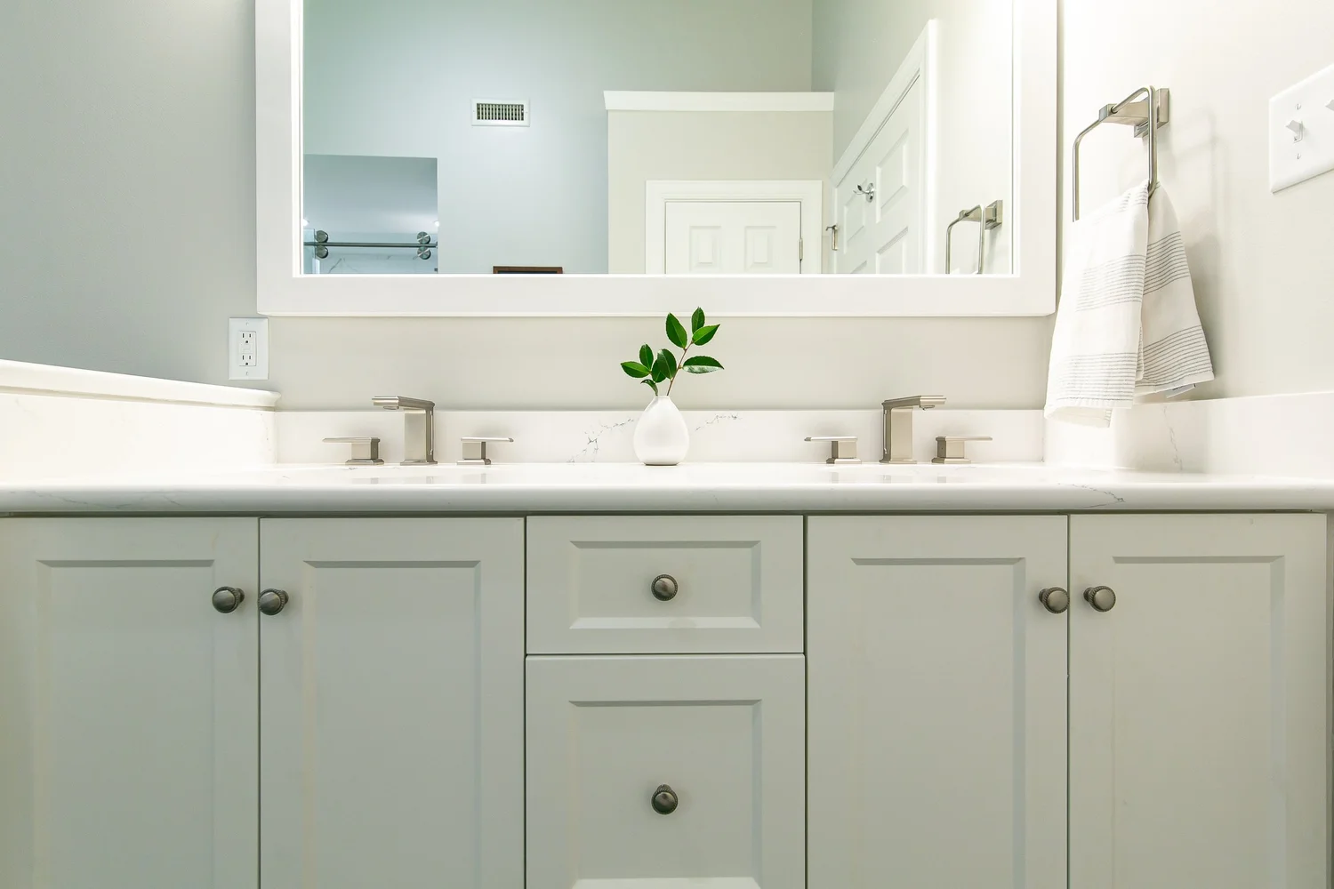 Featured overview of the completed space from Bathroom Remodel — Powhatan Williamsburg Virginia by VanFleet Homes
