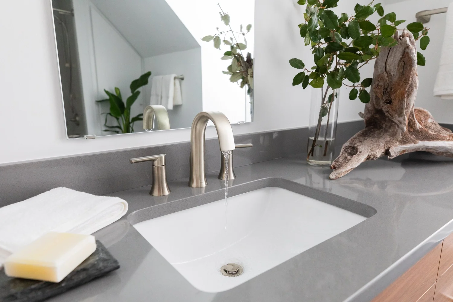 Additional view of the renewed room from Bathroom Remodel — Queenslake Yorktown Virginia by VanFleet Homes