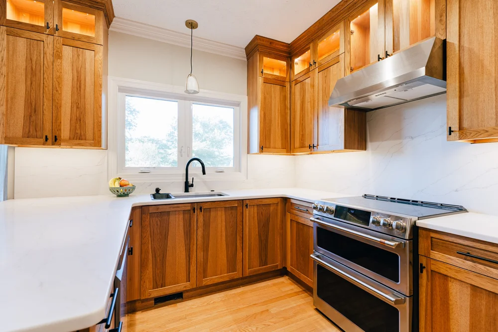 Featured overview of the completed space from Kitchen Remodel — Kiln Creek Yorktown Virginia by VanFleet Homes