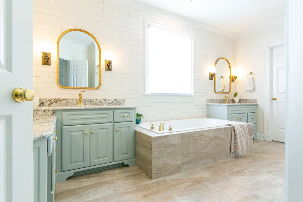 Featured overview of the completed space from Bathroom Remodel — Ford’s Colony Williamsburg Virginia — Project 8 by VanFleet Homes